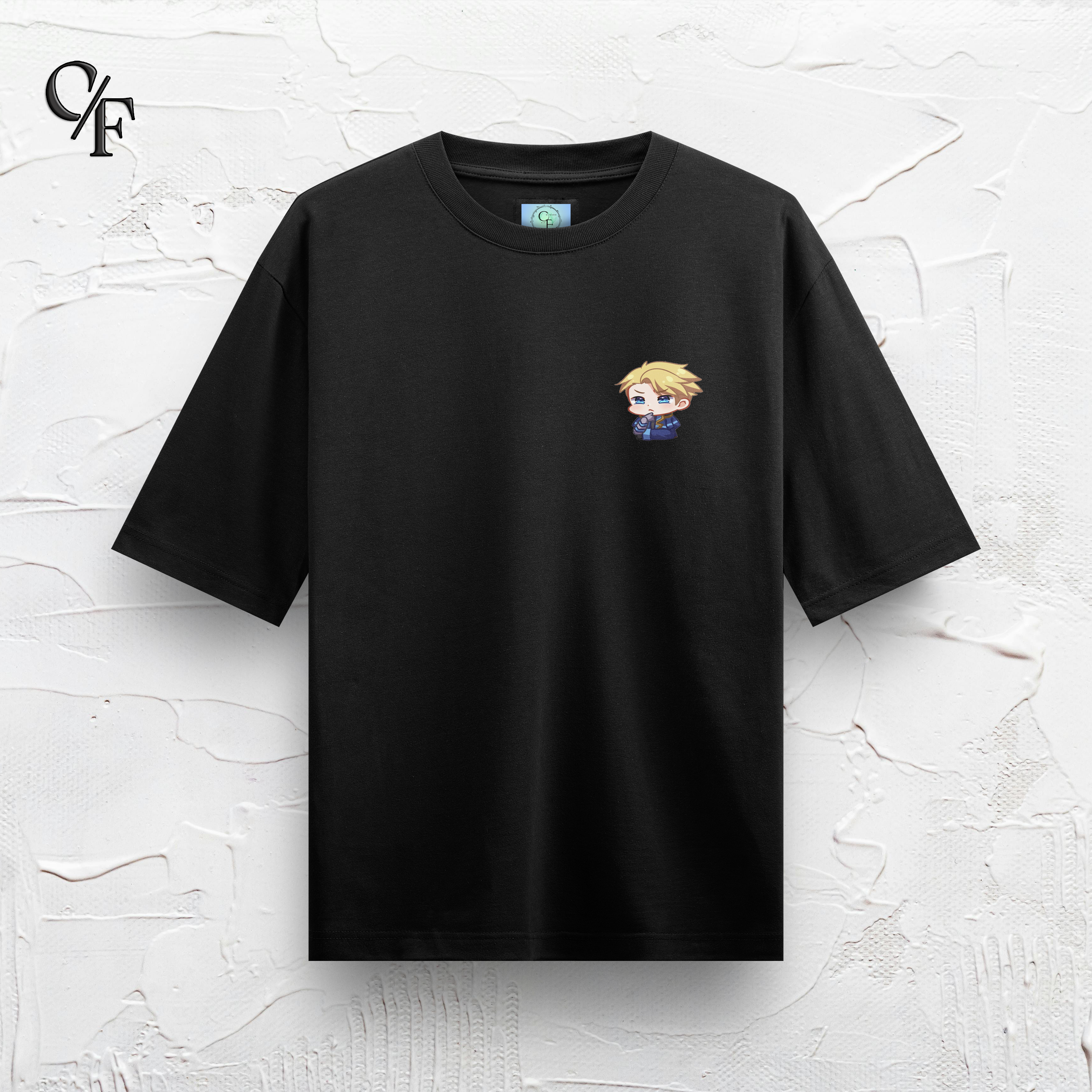 alucard front Alucard Mlbb Oversized T-Shirt
