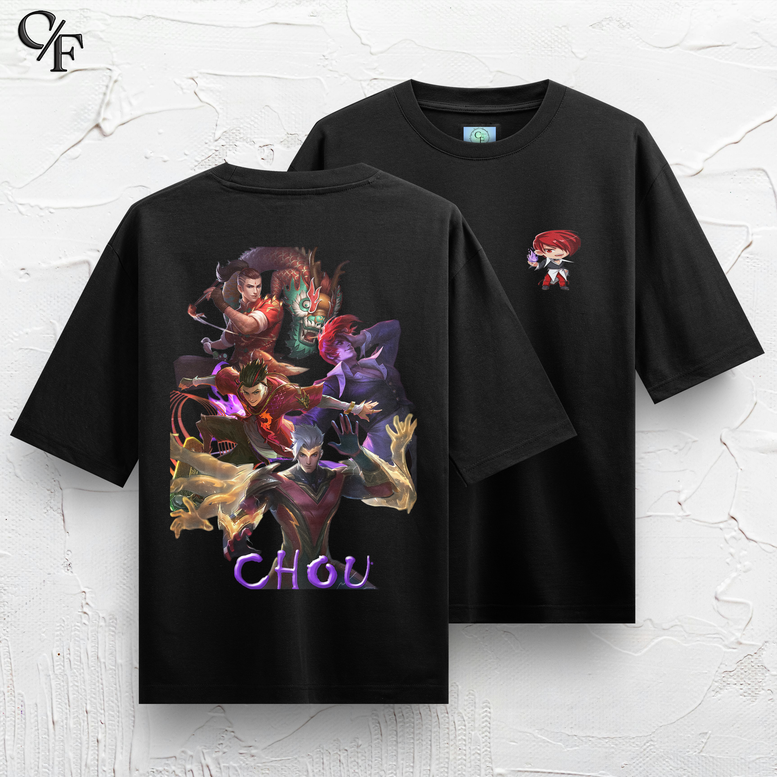 chou 2 Chou Mlbb Oversized T-Shirt.