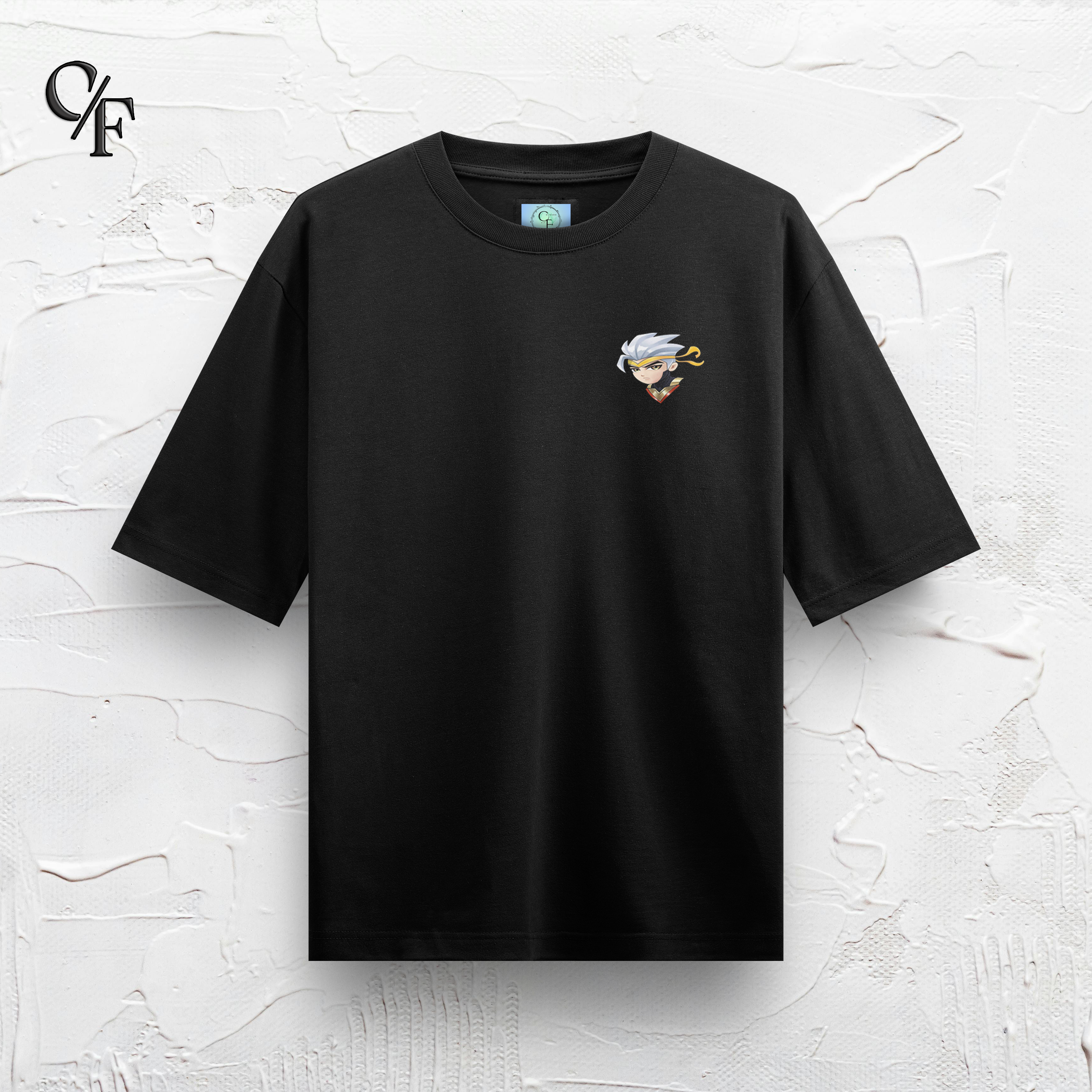 chou fron1 Chou King of Muay Thai Mlbb Oversized T-Shirt