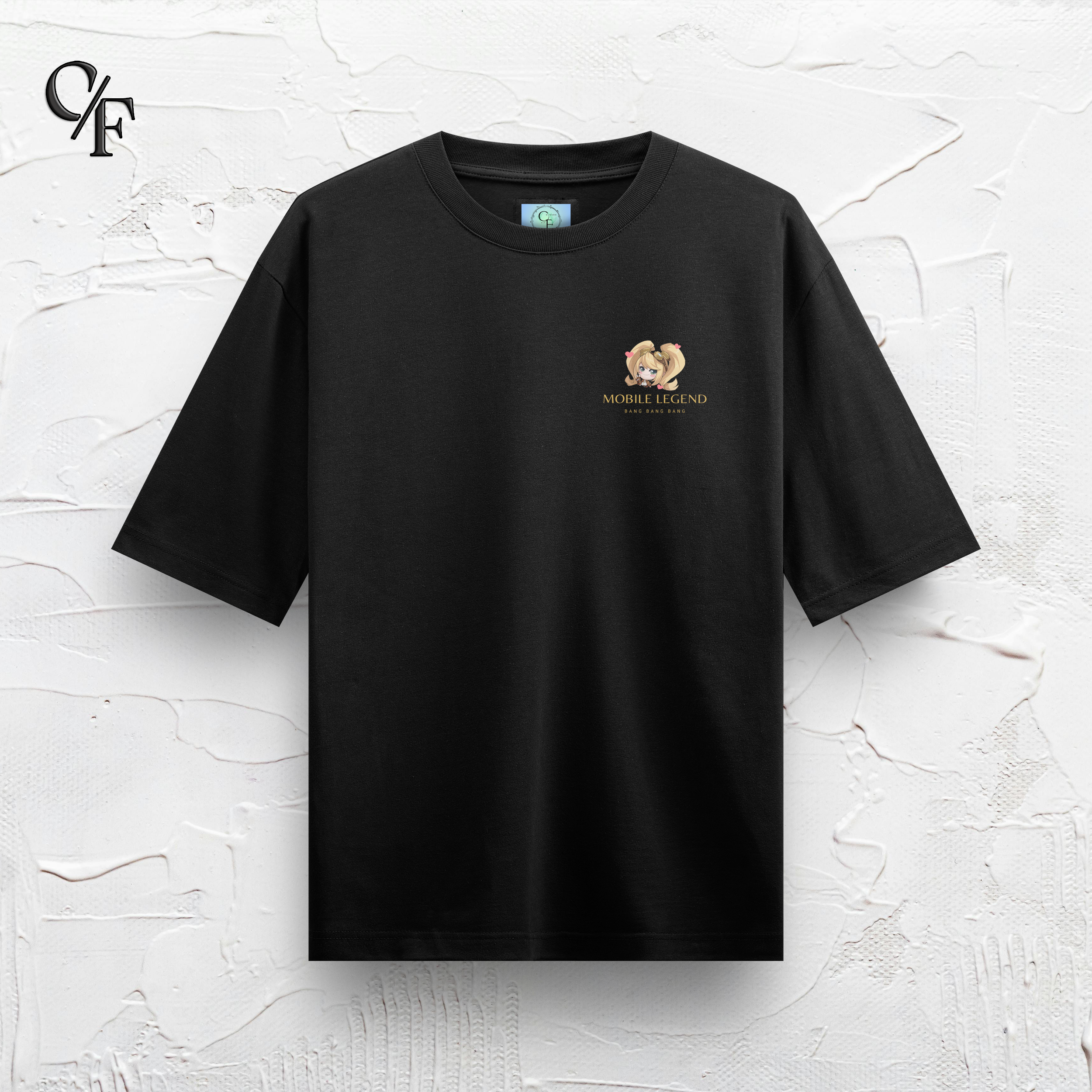 layla front Layla Mlbb Oversized T-Shirt