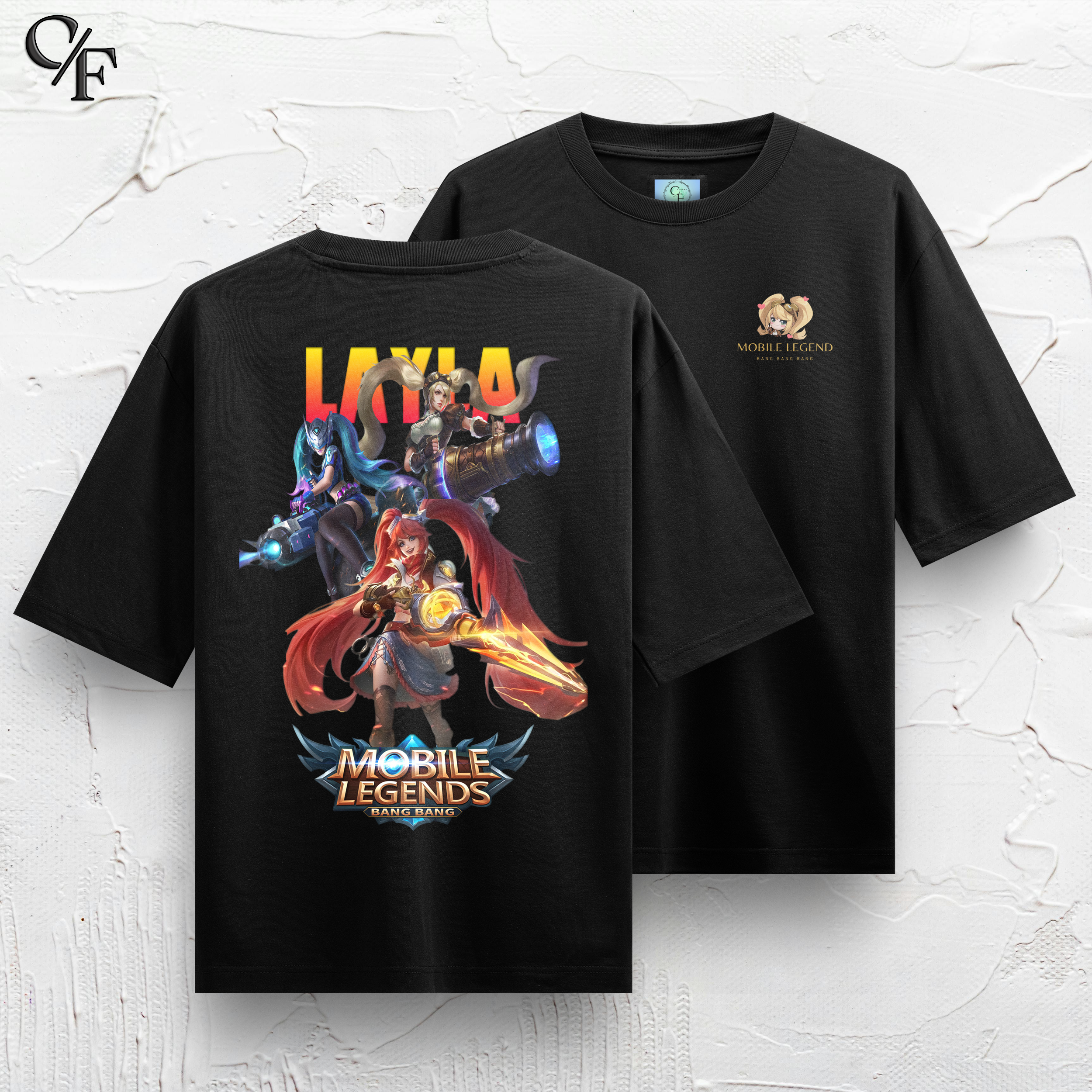 layla Layla Mlbb Oversized T-Shirt