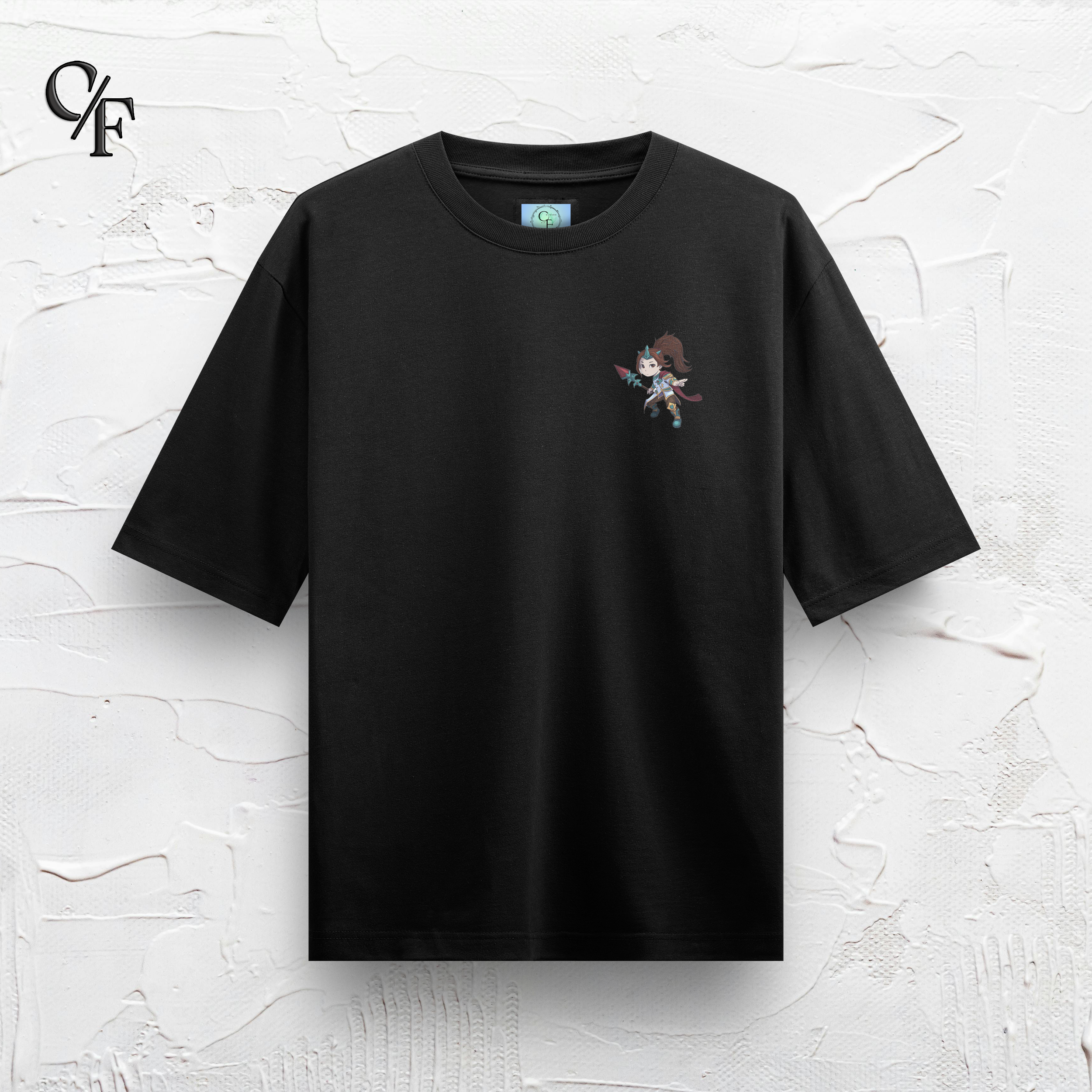 zilong front Zilong Mlbb Oversized T-Shirt